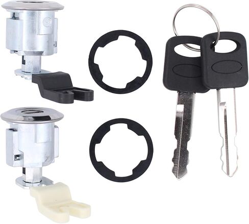 مفاتيح اسطوانة قفل الباب الجانبي للسائق والراكب من ApplianPar لسيارة Ford E150 96-06، E250 E350 96-06، Explorer Sport 01-05، F150 F250 F350 96، Ranger 96-03، Mazda B2300 01-02، B2500 98-01، B3000 95-02 in Saudi Arabia