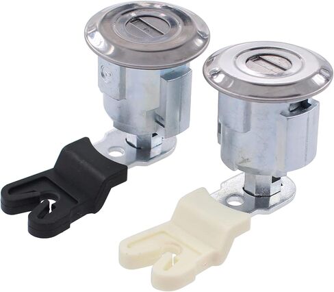 مفاتيح اسطوانة قفل الباب الجانبي للسائق والراكب من ApplianPar لسيارة Ford E150 96-06، E250 E350 96-06، Explorer Sport 01-05، F150 F250 F350 96، Ranger 96-03، Mazda B2300 01-02، B2500 98-01، B3000 95-02 in Saudi Arabia
