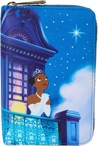 Loungefly Disney Princess and The Frog 15th Anniversary Zip Around Wallet in Kuwait