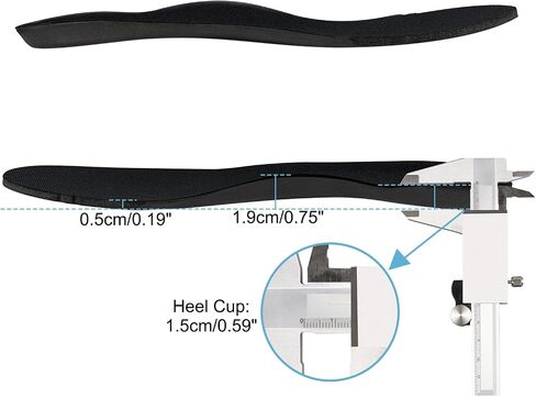Endoto Insoles for Hoka Running Sneakers, Replacement High-Rebound EVA Inner Inserts Soles for Men & Women Shoes in Kuwait