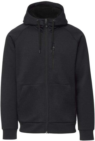 سترة بغطاء رأس مبطنة بقماش الشيربا من الصوف بتقنية 32 درجة للرجال in Kuwait