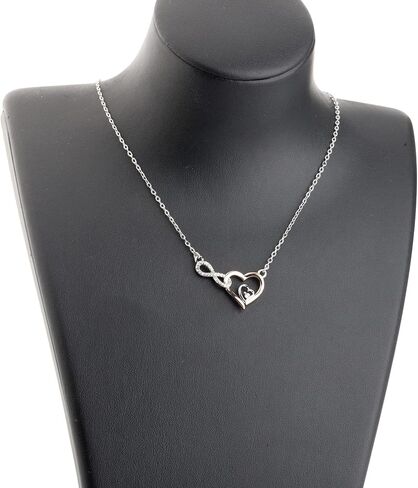 PLITI Father Memorial Necklace Sympathy Gift For Loss Of Father In Loving Memory Of Your Father Infinity Pendant in Saudi Arabia