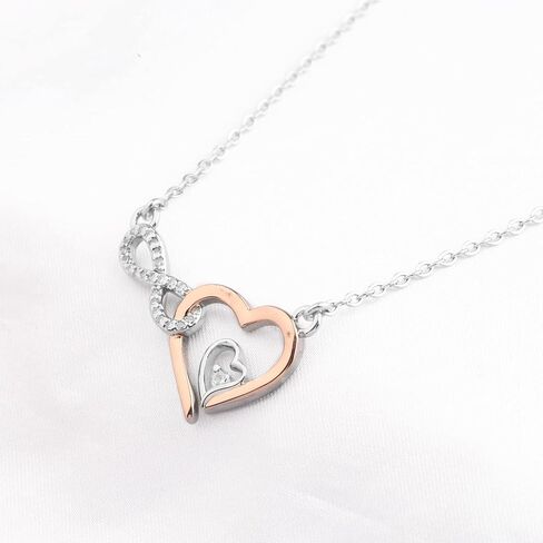 PLITI Father Memorial Necklace Sympathy Gift For Loss Of Father In Loving Memory Of Your Father Infinity Pendant in Saudi Arabia