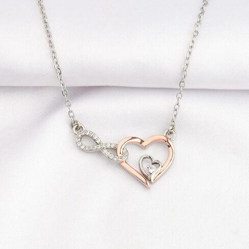 PLITI Father Memorial Necklace Sympathy Gift For Loss Of Father In Loving Memory Of Your Father Infinity Pendant in Saudi Arabia