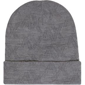 Armani Exchange Men's Embroidered Ax Beanie Hat