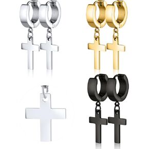 Modern Design Stainless Steel Earrings, Stainless Steel
