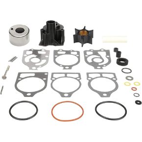 Water Pump Kit Fits Mercruiser Alpha One/Mercury 2-Stroke Outboards Replaces 46-96148Q8 18-3517