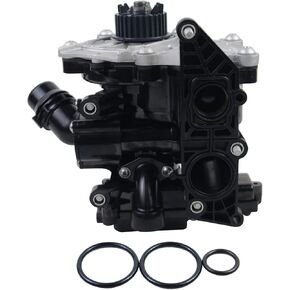 Water Pump Thermostat Housing Assy Replacement For 2012-2021 VW Golf Jetta GLI GTI Passat Audi A3 A4 TT A6 Q5 Q7 1.8 2.0L # 06L121111 06L121012 06K121011