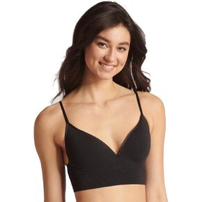 Jockey Generation Women's Natural Beauty Bralette, Black, X-Large
