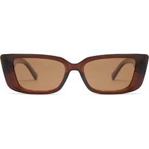 Retro Rectangle Sunglasses for Women Men 90s Frame Polarized Sun Glasses UV Protection Shades AP3689