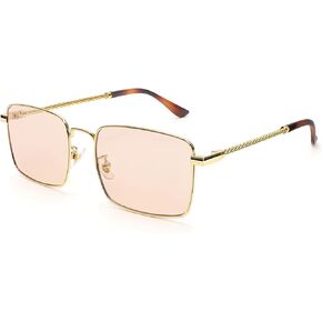 Rectangle Sunglasses for Womens Mens 2024 Y2k Sun Glasses Retro 80s 90s Metal Frame Trendy shades