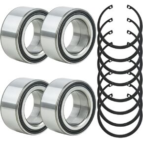 Front and Rear Wheel Bearings for Polaris RZR XP 900 1000 351469 3514822 3514924 3515090(4Pcs,44x72x33mm)