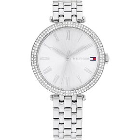 Tommy Hilfiger Women's Watch - Classic 3H Quartz Watch - Stainless Steel Wristbrand - Water Resistant up to 3 ATM/30 Meters - Premium Fashion Timepiece with Day to Night Versatility - 34mm