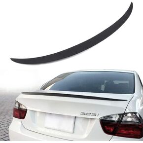 ECCPP ABS Spoiler Wing Unpainted Rear Trunk Spoiler Wing Replacement fit for BMW 323i 325i 325xi 328i 328i xDrive 328xi 330i 330xi 335d 335i 335i xDrive 335xi M3