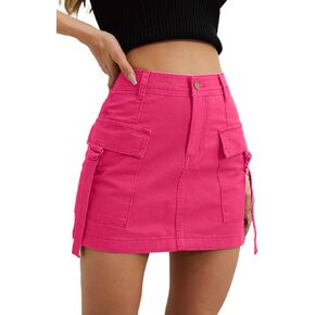 Cargo Skirt Jean Skirt Mini Skirt y2k Jean Skirt for Women Skirt Mini Skirt Casual Low Denim Skirt