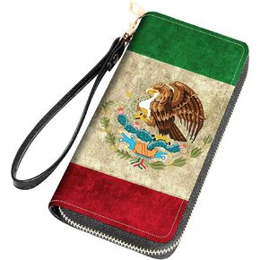 Quote Bible Verse Psalm 46:10 Print Women Large Capacity Wallet PU Leather Zipper Clutch Purse for Smart Phone/Card/Coin/Cash