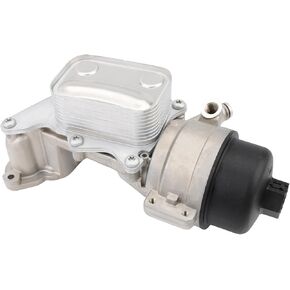JDMON Engine Oil Cooler Filter Housing Replacement for Mini Cooper 1.6L 20072008 2009 2010 2011 Compatible with 11427546279