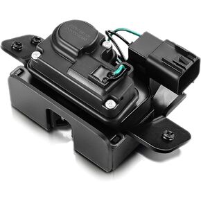Rear Tailgate Trunk Latch Lock Actuator 4-Pin Compatible with Selected Chevy GMC Buick W/O Power Liftgate,Replace # 931-299,13584872,Yukon Tahoe Acadia Escalade