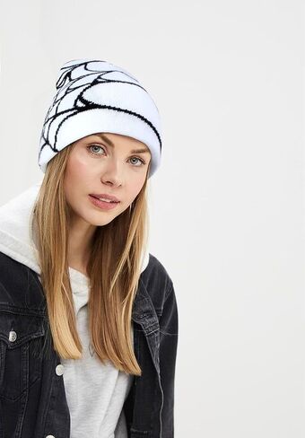 Y2k Beanie Hat Unisex Winter Warm Beanie for Women Mens Knitted Skull Spider Letter Slouchy Warm Hat in Kuwait