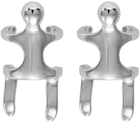 coadipress Climbing Man Non Pierced Ear Clip Earrings for Women Men Funny Unisex Climber Person Human Shaped Earring Punk Unique Man Ear Cuff Earrings Jewelry in Saudi Arabia