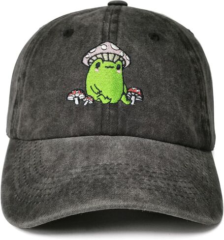 Frog with Mushroom Baseball Hats in Kuwait