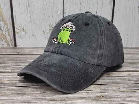 Frog with Mushroom Baseball Hats in Kuwait