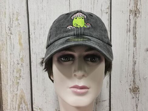 Frog with Mushroom Baseball Hats in Kuwait