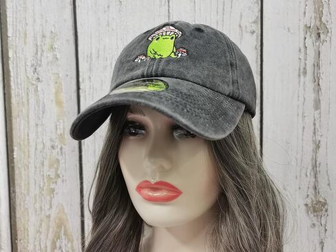 Frog with Mushroom Baseball Hats in Kuwait