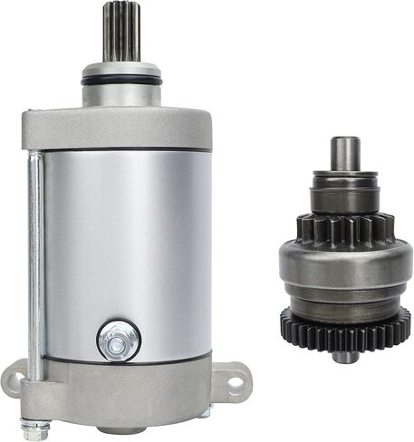 18759 محرك بداية ومحرك Bendix متوافق مع محرك Yamaha Grizzly 600 YFM600 595cc 1998 1999 2000 2001 4WV-81890-00-00، 4WV-15650-02-00، 4WV-15570-01-00 ATV in Saudi Arabia