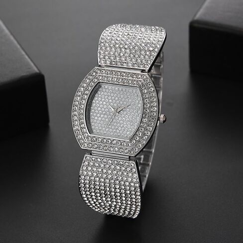 Weicam Women Classic Crystal Bangle Analog Quartz Wristwatches in Kuwait