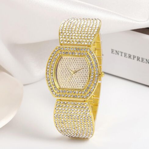 Weicam Women Classic Crystal Bangle Analog Quartz Wristwatches in Kuwait