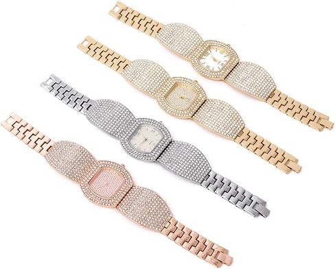 Weicam Women Classic Crystal Bangle Analog Quartz Wristwatches in Kuwait