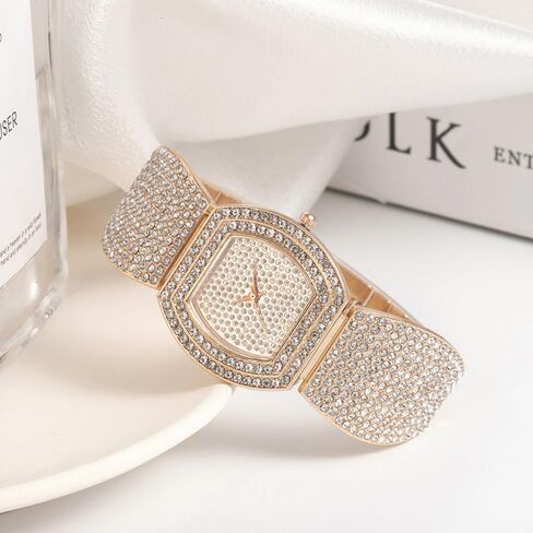 Weicam Women Classic Crystal Bangle Analog Quartz Wristwatches in Kuwait