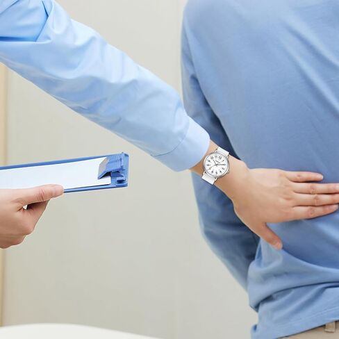 ساعة ممرضة بوشيا، ساعة تمريض للممرضات والمهنيين الطبيين والطلاب، ساعة طبية مع عقرب ثانٍ للممرضات، سهلة القراءة مقاومة للماء 12/24 ساعة، سوار من السيليكون in Kuwait