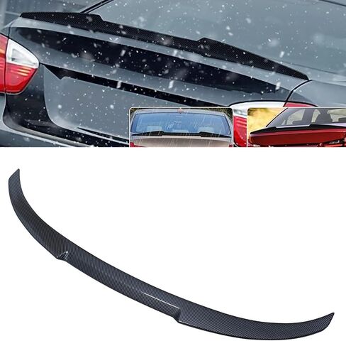 MotorFansClub جناح خلفي سبويلر مناسب لسيارات BMW E90 M3 سيدان 2008 2009 2010 2011 2012 مناسب لـ E90 3 Series 323i 318i 325i 335i 328i سيدان 2006 2007 2008 2009 2010 2011 M4 Style in Kuwait