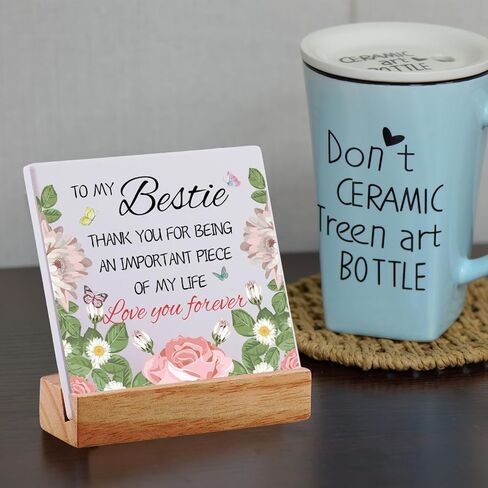 Coworker Gifts for Women,Farewell Gifts for Coworkers Women,Holiday Gifts for Coworkers,The Office Gifts,Coworkers Ceramic Plaque With Wooden Stand,Chance Made Us Coworkers,Gift for Coworkers Female in Kuwait