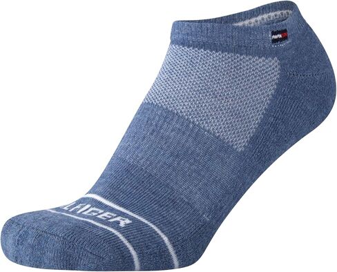 Tommy Hilfiger Women's No Show Socks - 12 Pack Soft Cushion Low Cut No Show Socks for Women - Women's Athletic Socks in Saudi Arabia