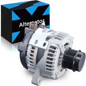 Upgraded Alternator 2.4L for:-Toyota Camry 2007-2009 Corolla 2009 2010 Matrix 2009-2013 for:-Pontiac Vibe 2009-2010 for:-Scion Xb 2008-2015, L4 12V CW 100Amp OE# 400-52167R VND0396 40052167R