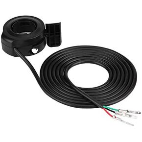 Thumb Throttle Speed Control 22mm 7-8 inch Universal Thumb Throttle Speed Control Thumb Throttle Grip Assembly for E-Bike Electric Bike Scooters Electric