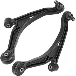 Front Lower Control Arms Kit Fit for 2001-2005 Acura MDX, 2003-2005 Honda Pilot with Ball Joint Tie Rod End Stabilizer Sway Bar End Links Front Lower Suspension Kit - K621349 K621350