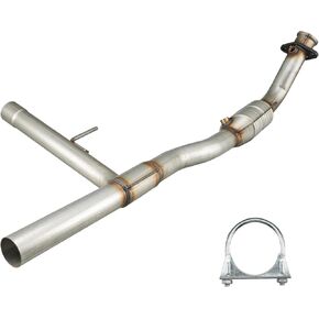 PHILTOP High Flow Catalytic Converter Fit for 2004-2008 F-150 5.4L 4WD，2006-2008 Mark LT 5.4L 4WD Direct-Fit Stainless Steel Catalytic Converter OE 50553