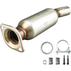 PHILTOP Rear Catalytic Converter Kit Compatible with Toyota Sienna FWD 2004-2010 (Not fit AWD models) Stainless Steel Catalytic Converter Replace# 16350, 642082 (EPA Compliant)