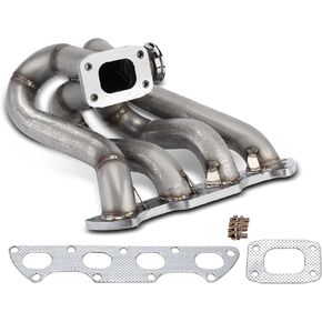 A-Premium Left Engine Exhaust Manifold W/Gasket [DOHC SOHC 4Cyl 1.5 1.6 1.8L] Compatible with Acura & Honda - Civic 1988-2000, Civic del Sol 1993-1997, Integra 1990-2001