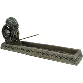 Ebros Gift Marine Terror Call of Cthulhu Skull Sea Monster Incense Stick Burner Holder Figurine Macabre Underworld Kraken Pirate Nightmare Themed Aromatherapy Accent Sculpture