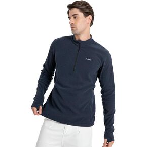 Men's Lightweight Fleece Pullover - Half-Zip - Perfect for Hiking, Outdoor, Trekking - Breathable Warmth, Anti-Static