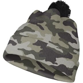 Winter Hats for Boys Beanie with Pom for Kids Ages 4-12 Warm Knit Hat