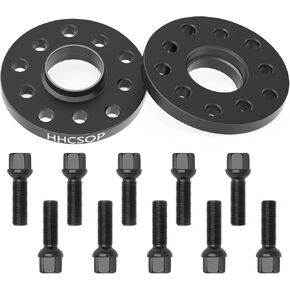 فواصل عجلات HHCSOP 5X100 و5X112 15 مم، 2 قطعة فواصل مزورة لأودي A3 A4 A6 A8 S4 S6 S8 Quattro TT RS4 | فولكس فاجن جولف آر فاريانت باسات فايتون إيوس جيتا، درجة الخيط M14x1.5 محور التجويف 57.1 ملم in Kuwait