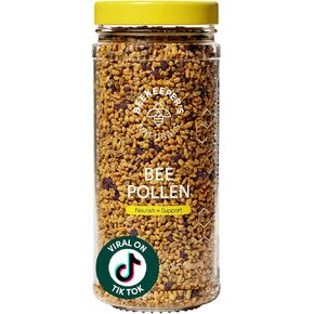 Beekeeper's Naturals - 100% Raw Bee Pollen Granules, Natural Preserved Enzymes, Source of Vitamin B, Minerals, Amino Acids & Protein - Paleo & Keto Friendly, Gluten Free (5.2 oz) in Kuwait