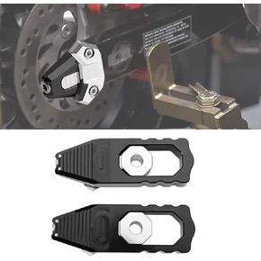 Canitu 2Pcs Red Swingarm Tensioner Axle Adjusters,Billet Aluminum Motorcycle Rear Axle Chain Spool Mods Adjusting Tool for Honda Grom 125 2014-2021