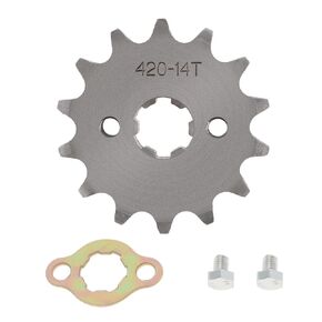 Windance 420 12T 14T 17mm Front Chain Sprocket Fit for 50cc-160cc ATV Quad Dirt Bike Mini Bike (1, 12T)